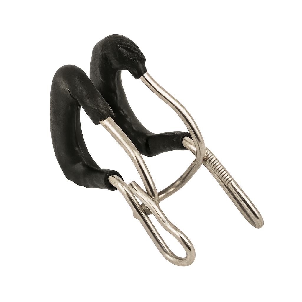 Illustration of the low-profile nose clip